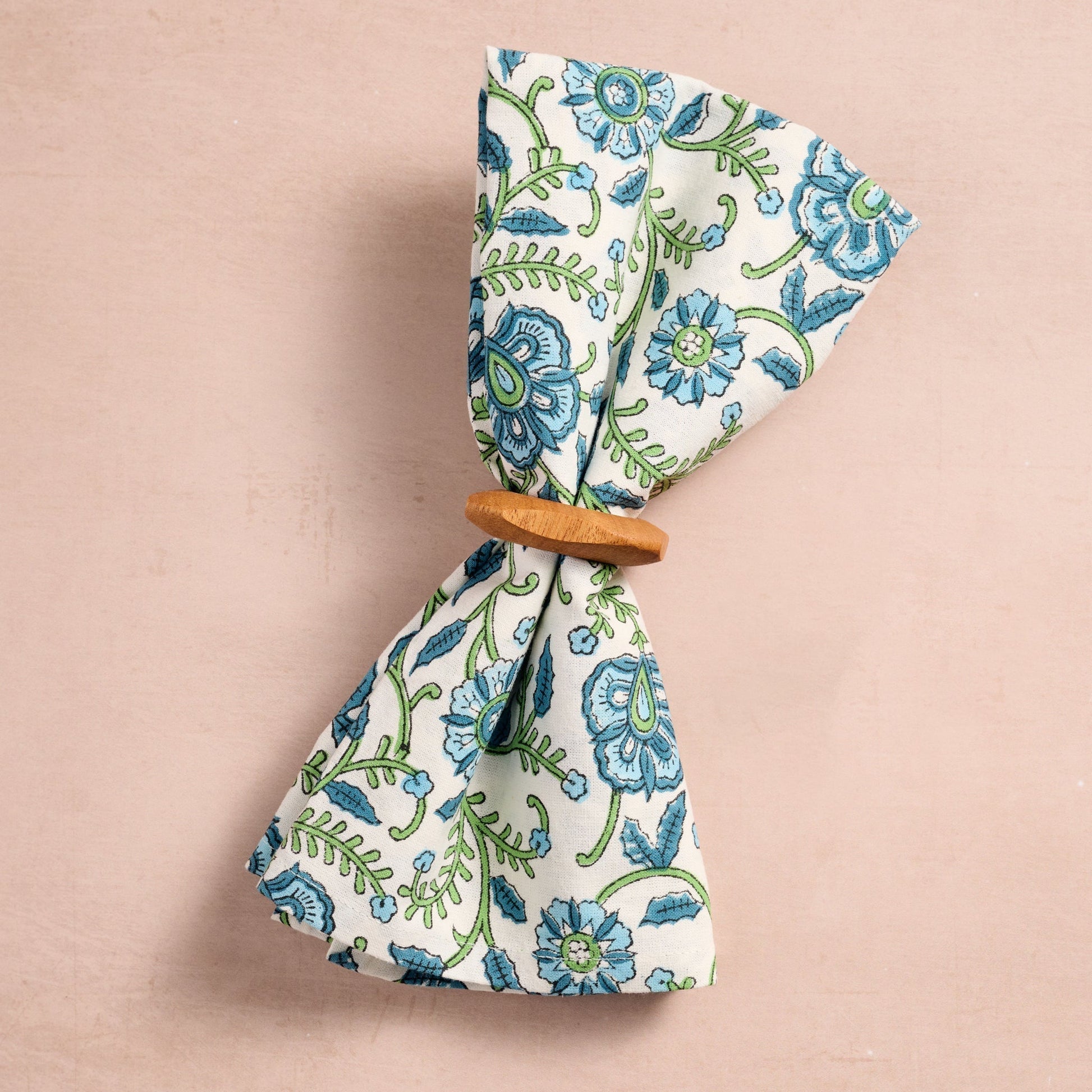 Sharan Floral Block Print Napkin