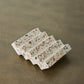 Zig-Zag Neutral Terrazzo Soap Dish