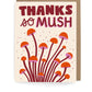 Thanks so Mush Card - Set of 8