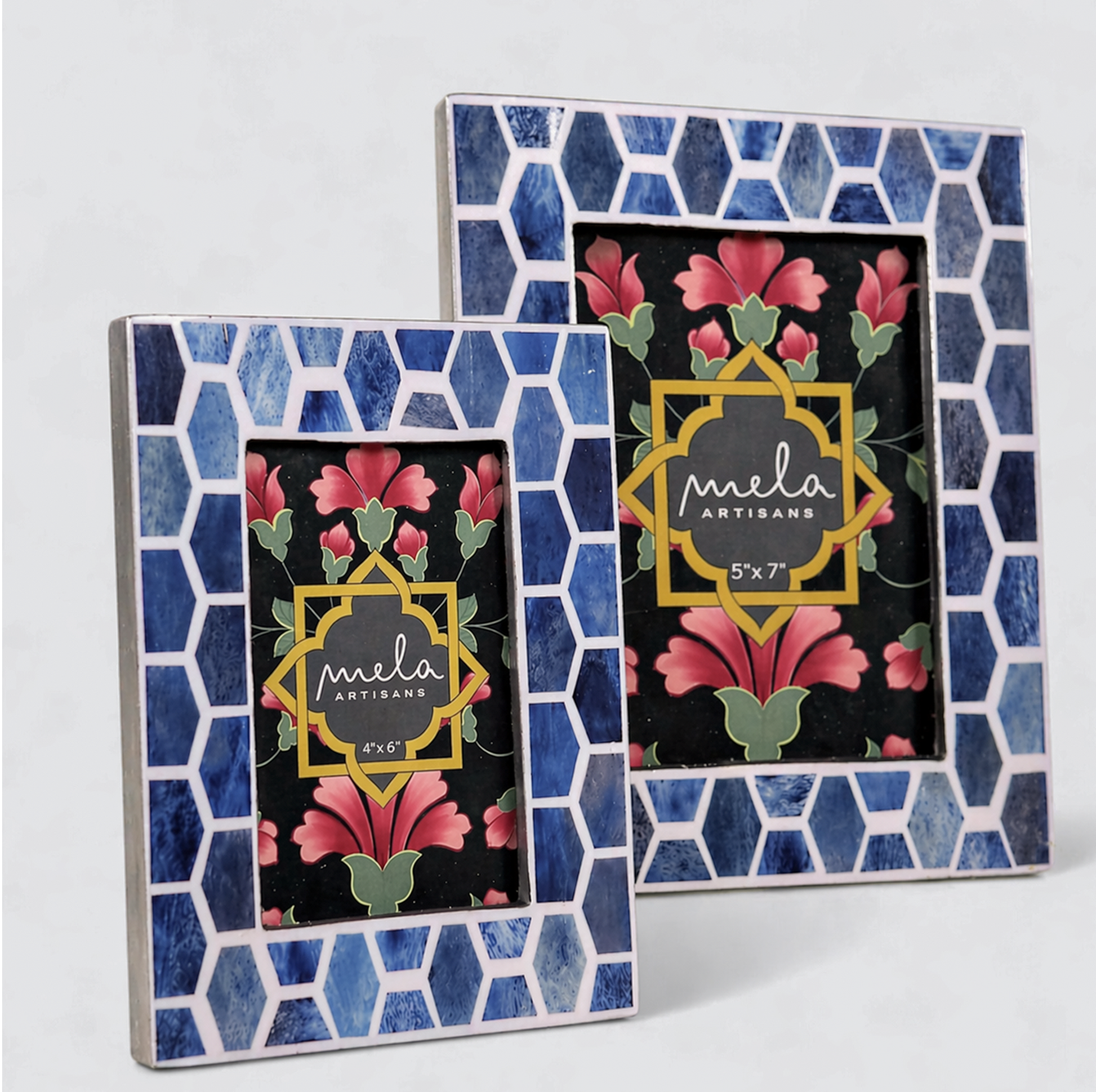 Gramercy Inlay Photo Frame Gift Box Set
