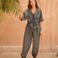 Vanessa Linen Gingham Shirt in Black