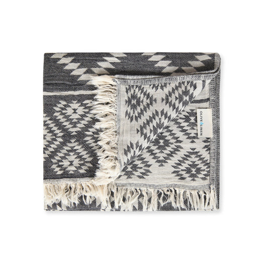 Aztec Turkish Hand / Kitchen Towel Bundle