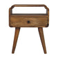 Solid Wood Newton Oak-ish Nightstand