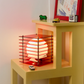 Lớp small square in red acrylic