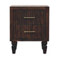 Solid Wood Belmont 2 Drawer Nightstand