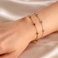 February Birthstone Bracelet — Amethyst