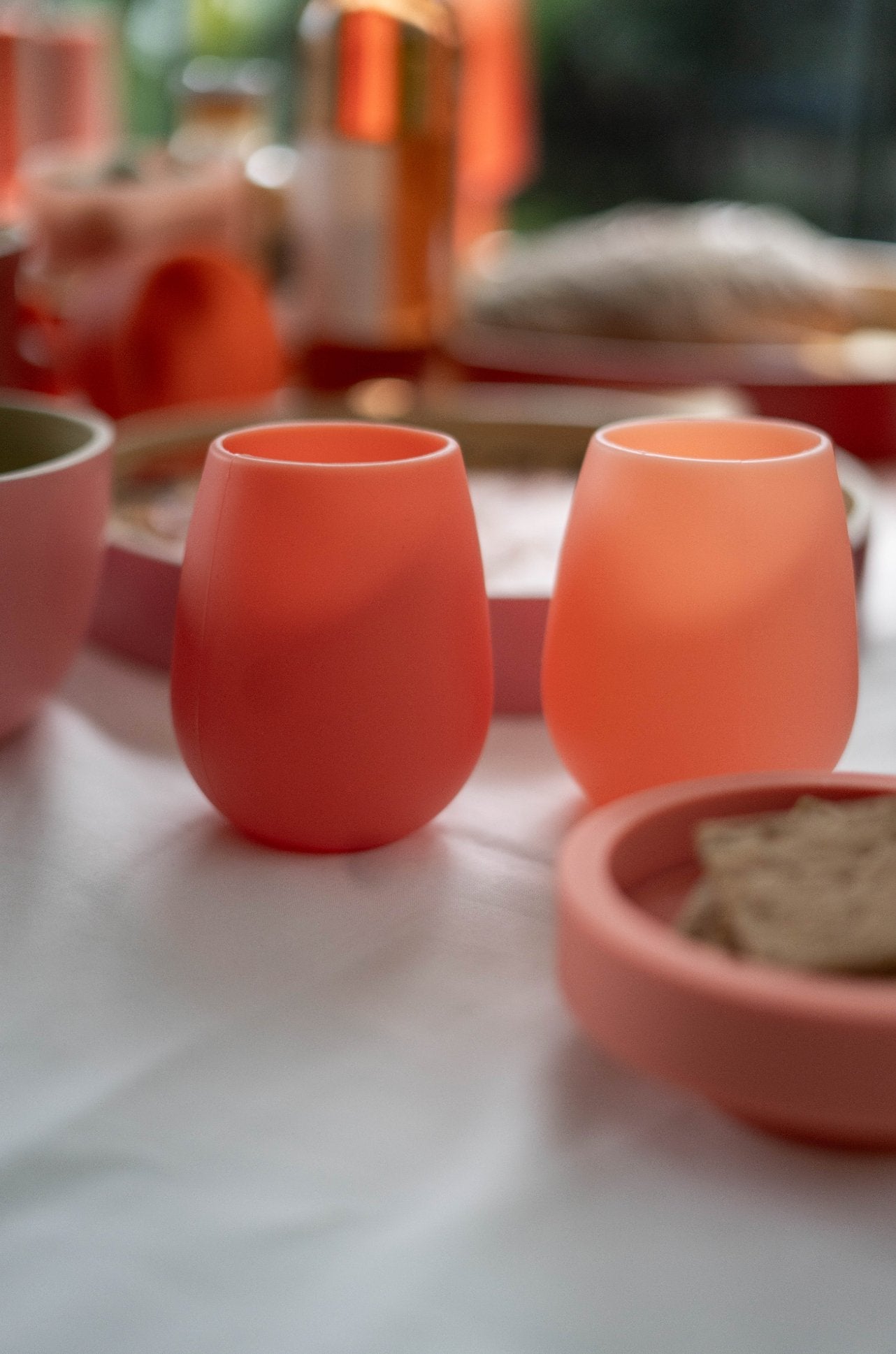 terra + peach | fegg | silicone unbreakable glasses