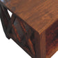 Solid Wood Belmont X-Frame Coffee Table