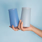 sky + kingfisher | stegg | silicone unbreakable highball glasses