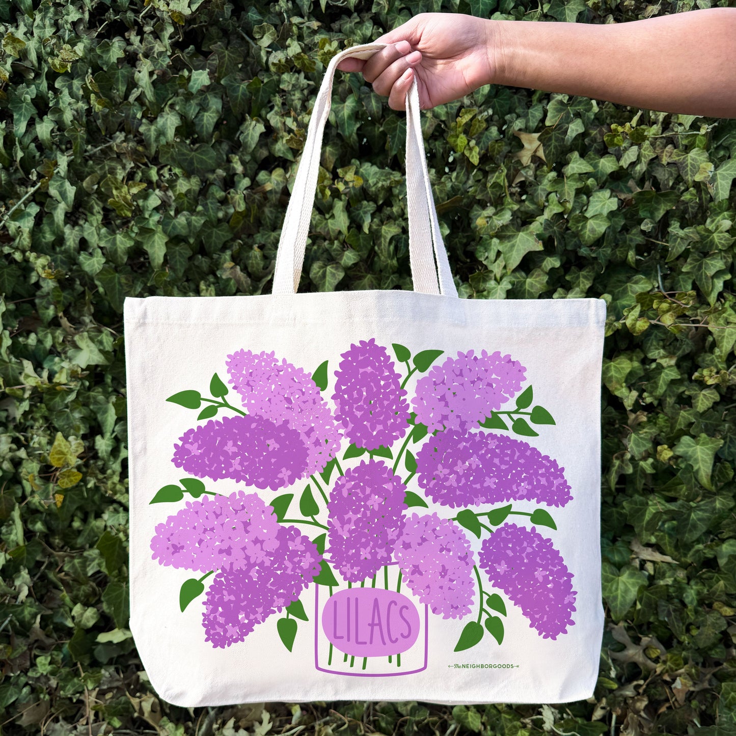 Lilac Tote Bag