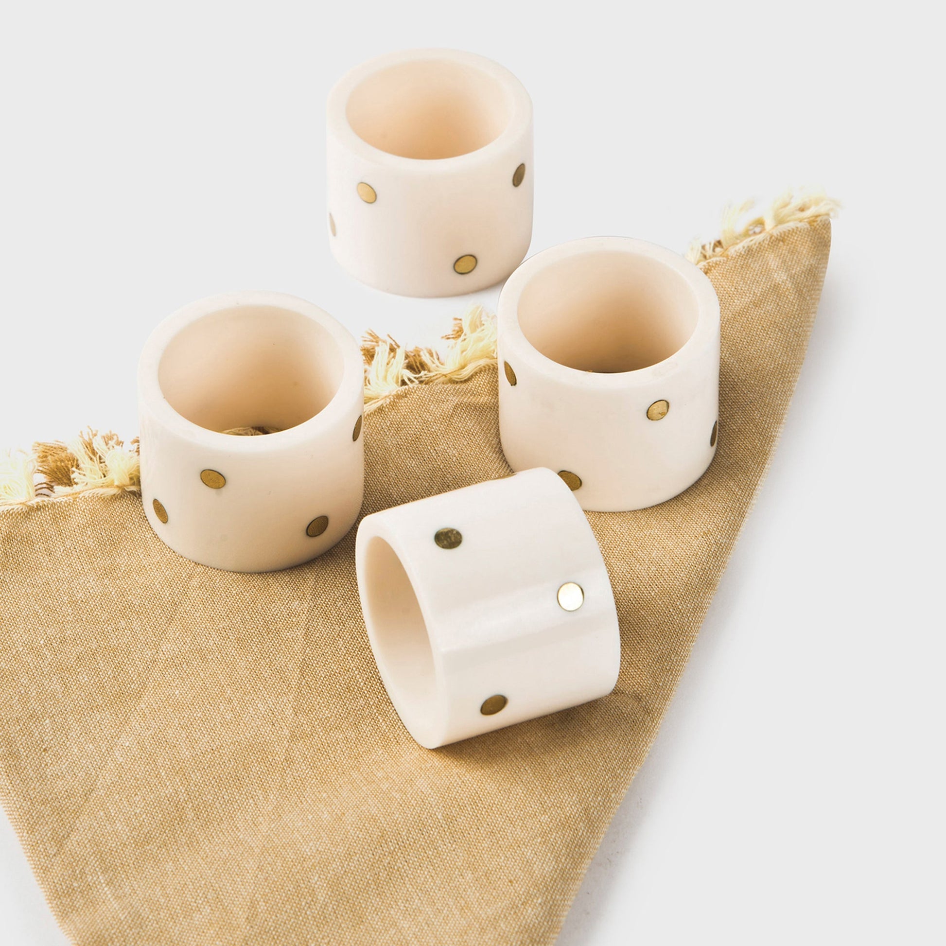 Sitara Handcrafted Napkin Ring Gift Box Set