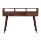Solid Wood Three Drawer Console Table