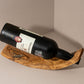Natural Olive Wood Wine Holder