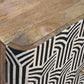 Solid Wood Edessa Bone Inlay Cabinet
