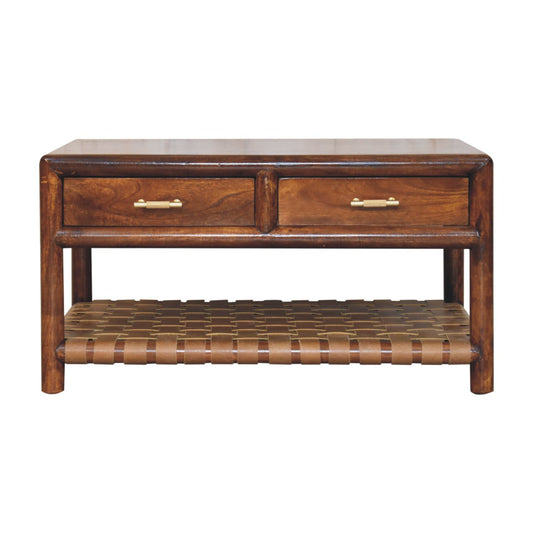 Regency Woven Console Table