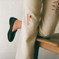 Ave del Rio | Hand-Embroidered Pants in Cotton