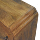 Solid Wood Scalloped Edge Chest