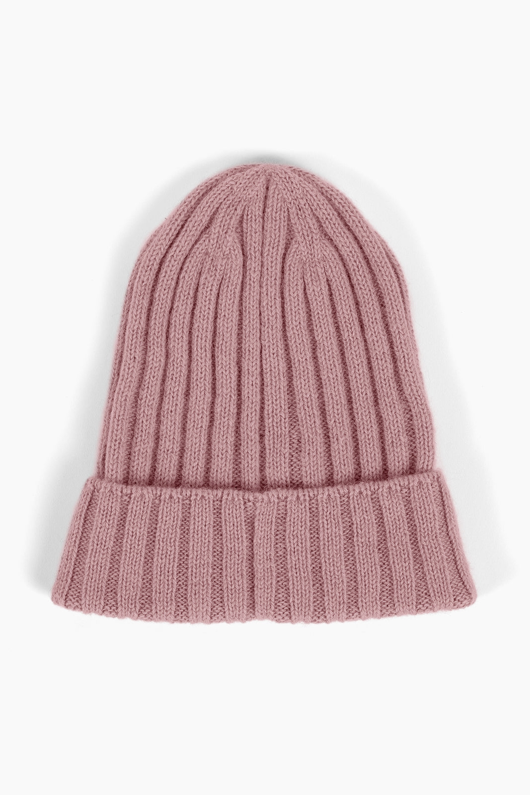 RIBBED BABY ALPACA BEANIE