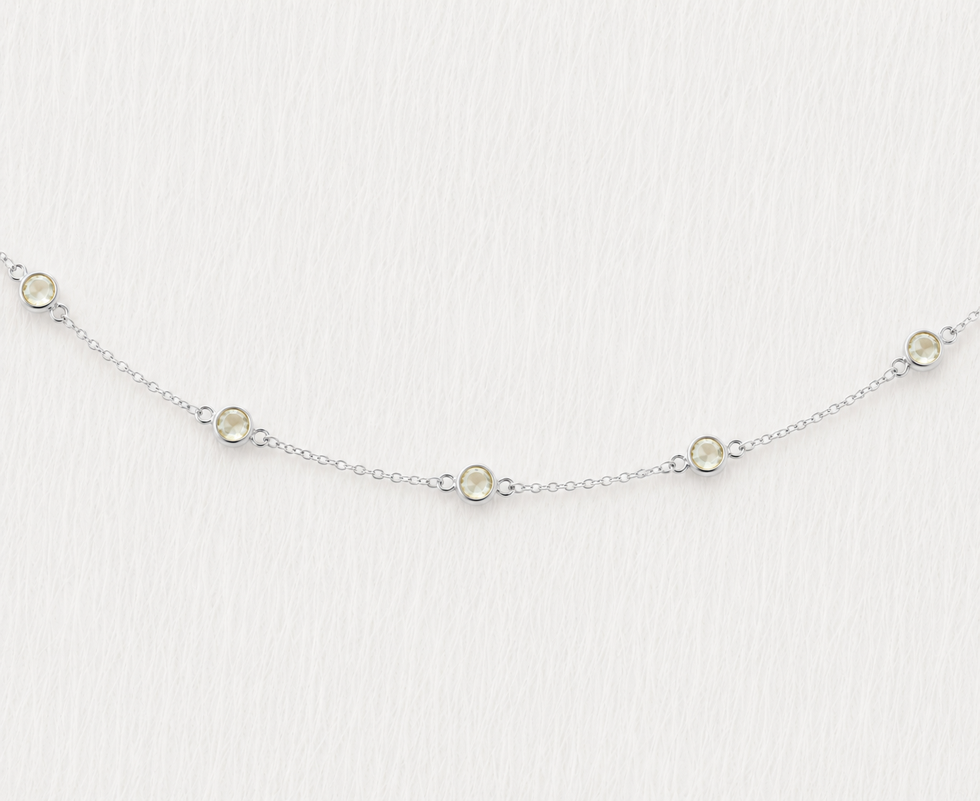 March Birthstone Bracelet — Aquamarine