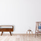 Solid Wood Mini Chestnut Curved Media Unit