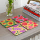 Flower Power Coasters, Set of 4