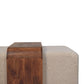 Solid Wood Arden Bench Duo