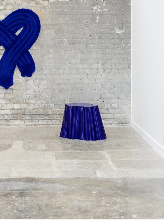 Luxury 3D Printed Abstract Stool – Modern Contemporary Furniture