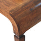 Solid Wood Arcus Curved Console Table