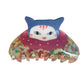 Confetti Cat Clown Hair Claw