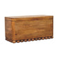 Solid Wood Bola Storage Trunk Bench