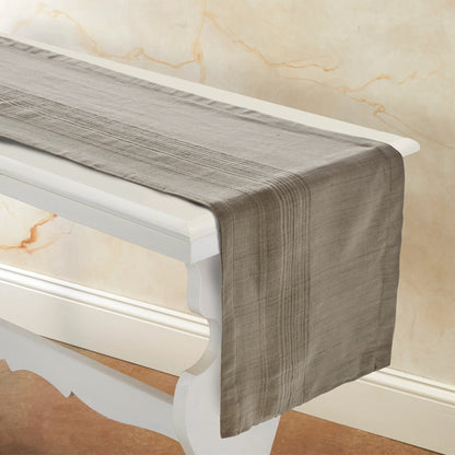 ECOLOOM Handwoven Cotton Table Runner. 100% Cotton – Artisan Made – Fair Trade