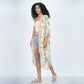 CHARMING FLORAL KIMONO - BEIGE