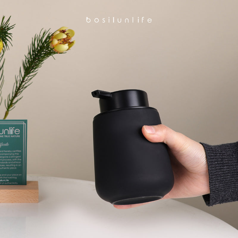 Rubber Paint Liquid Bathroom Accessories Set Sustainable Ceramic
