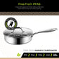 BE | LIVING CIRCLAD Series Sauté Pan with Lid 3 qt / 8.5"/ 24 cm