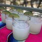 Set of 6 Natural Clear Tumbler Glasses