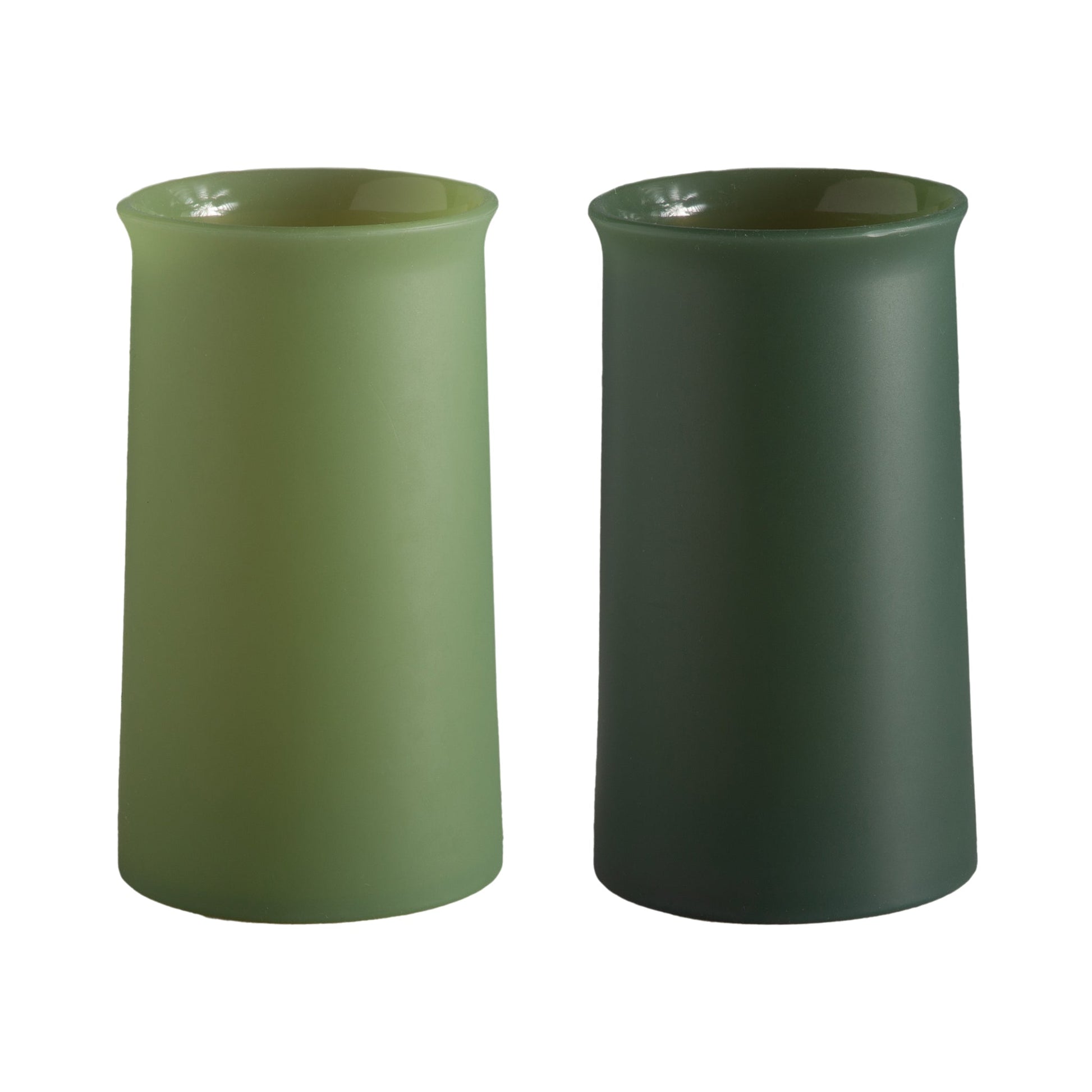 sage + olive | stegg | silicone unbreakable highball glasses