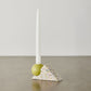 Equilibrium Bright Green & Pink Terrazzo Taper Candle Holder