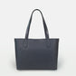 Elba medium size structured tote in vegetable-tanned leather