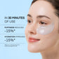 Terez & Honor Eye Patches Gift Set - 3-Pack (x 60 Pcs) Korean Hydrogel Eye Masks with Caffeine, Collagen & Vitamin C - For Puffy Eyes, Dark Circles, Fine Lines, Wrinkles & Bags, Travel Case Included