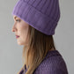 Ribbed Beanie - Iris