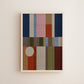 Woven Perspectives No. 07 — Geometric Abstract Art Print