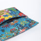 Festive Floral Embroidered Clutch - Blue Multi