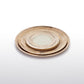 Feather Plates Gold/Oyster