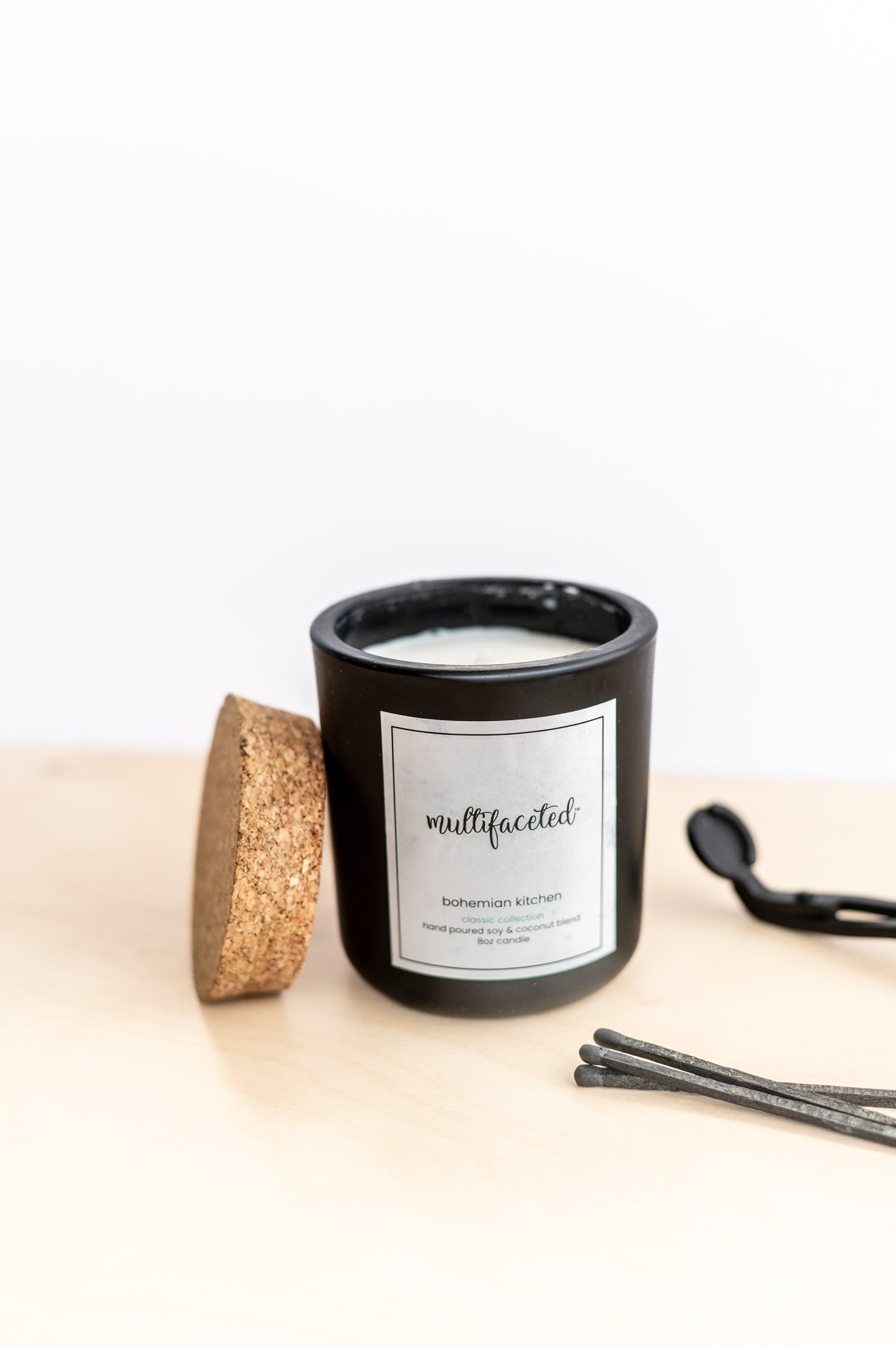 Bohemian Kitchen Scent Candle - Eco-Friendly 8 oz.