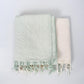 Sage Ivory Tonal Towel