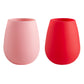 Cherry + Blush | Fegg | Silicone Unbreakable Glasses