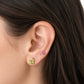 Teardrop Stud Earrings