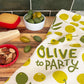 Olive Dish Towel