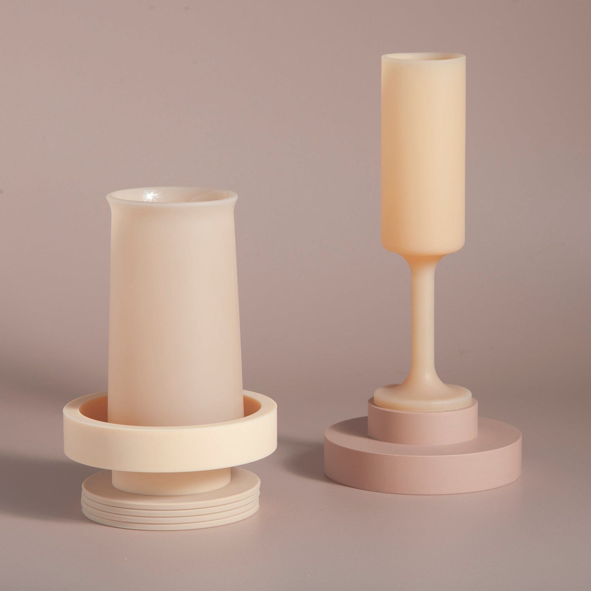 Wheat + Oat | Stegg | Silicone Unbreakable Highball Glasses