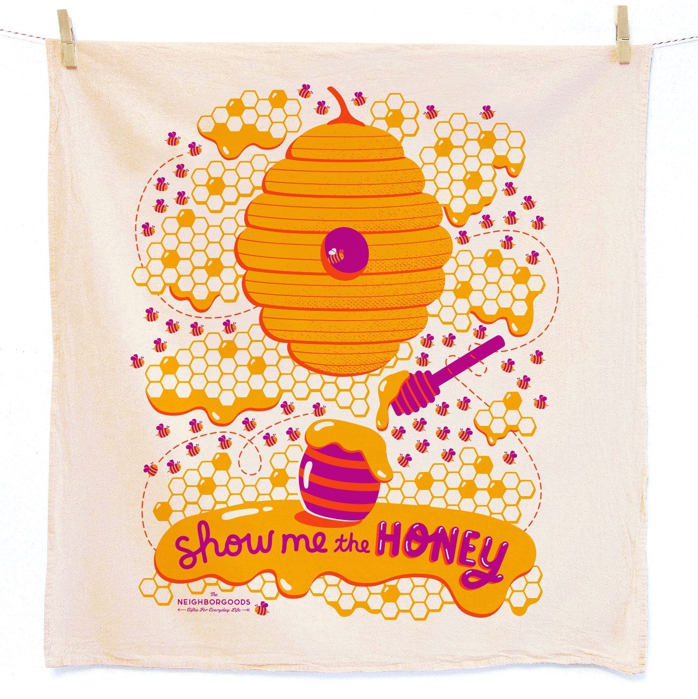 Honey Beet - Dish Towel Set of 2